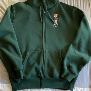 Green Polo sweater